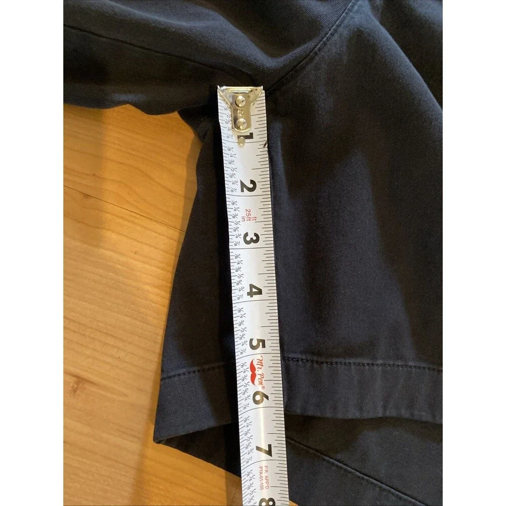 Everlane Mens Size XL The Pull-On Performance Chino Shorts Slim Stretch Black‎